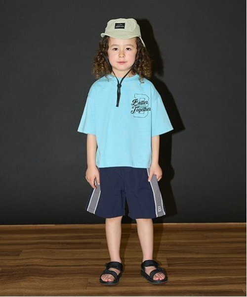 b・ROOM（ビールーム）の「サイド切替え4分丈パンツ（その他パンツ・キッズ・パープル/アイボリー/ネイビー・100cm/110cm/140cm/120cm/130cm/150cm）」の12枚目の写真