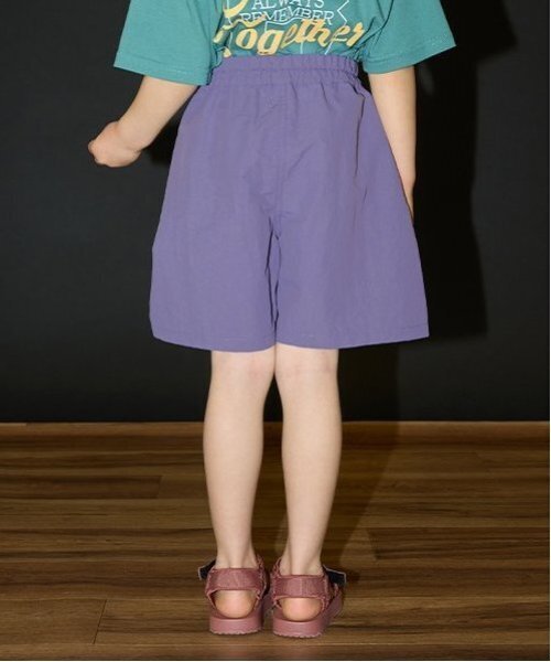 b・ROOM（ビールーム）の「サイド切替え4分丈パンツ（その他パンツ・キッズ・パープル/アイボリー/ネイビー・100cm/110cm/140cm/120cm/130cm/150cm）」の17枚目の写真