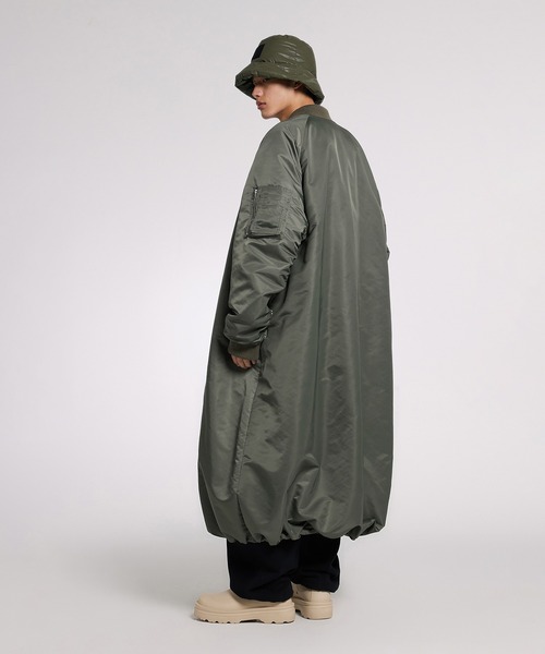 JNBY(ジェーエヌビーワイ)の「Logo-patch Down Bucket Hat / ダウンバケットハット(ハット・メンズ・グリーン系その他・ONE SIZE)」の7枚目の写真