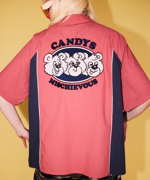 Candy Stripper（キャンディストリッパー）の「CANDYS BEAR シャツ（シャツ/ブラウス・レディース・ブラック/オフホワイト/レッド系その他・FREE）」の5枚目の写真