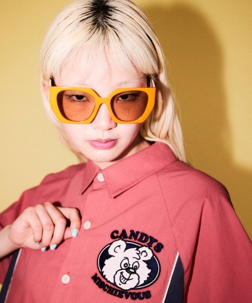 Candy Stripper（キャンディストリッパー）の「CANDYS BEAR シャツ（シャツ/ブラウス・レディース・ブラック/オフホワイト/レッド系その他・FREE）」の6枚目の写真