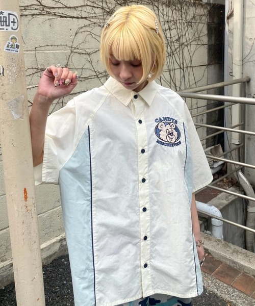 Candy Stripper（キャンディストリッパー）の「CANDYS BEAR シャツ（シャツ/ブラウス・レディース・ブラック/オフホワイト/レッド系その他・FREE）」の22枚目の写真