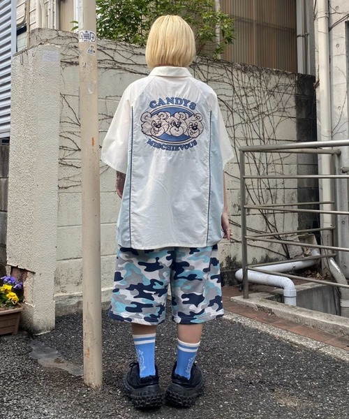 Candy Stripper（キャンディストリッパー）の「CANDYS BEAR シャツ（シャツ/ブラウス・レディース・ブラック/オフホワイト/レッド系その他・FREE）」の9枚目の写真