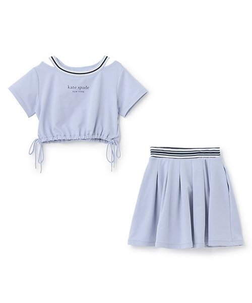 セール】トドラー クロップドTシャツ&スカートセット