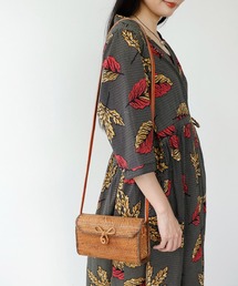 Three Four Time | アタトリミング横長ショルダー(かごバッグ)