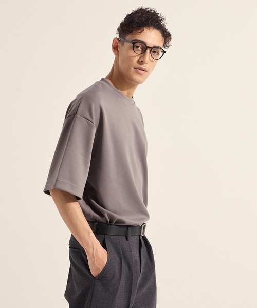coca(coca)(コカ)の「ストレッチダンボールTシャツ(Tシャツ/カットソー・メンズ・ベージュ/ホワイト/ブラック/ブルー・XL/M/L)」の14枚目の写真