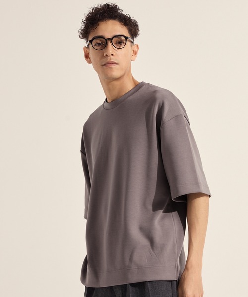 coca(coca)(コカ)の「ストレッチダンボールTシャツ(Tシャツ/カットソー・メンズ・ベージュ/ホワイト/ブラック/ブルー・XL/M/L)」の16枚目の写真