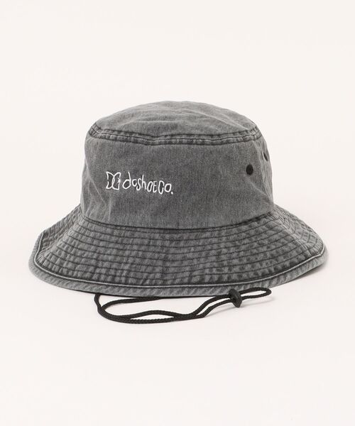 DC(ディーシー)の「DC/ディーシー 25 KD SHADE HAT キッズ ハット YHT252604(ハット・キッズ・スミクロ/ブラック/ライトブルー・FREE)」の3枚目の写真