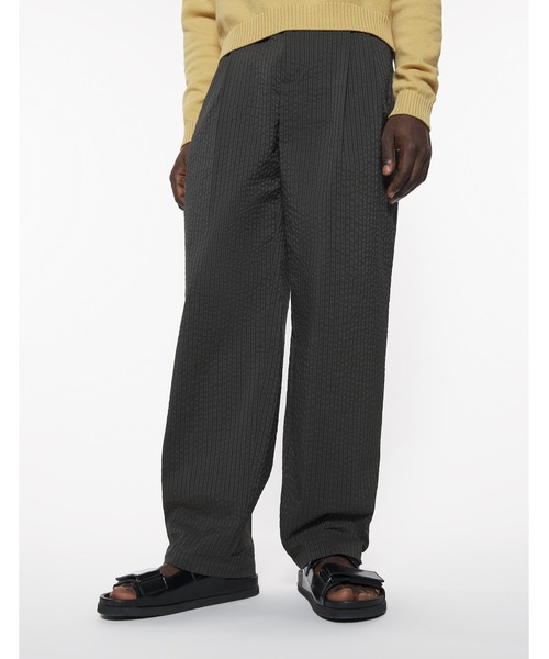 【新品タグ付き】MAISON KITSUNÉ ブラック カジュアルパンツ JP EXCLUSIVE スリム デニム パンツ | Maison Kitsuné