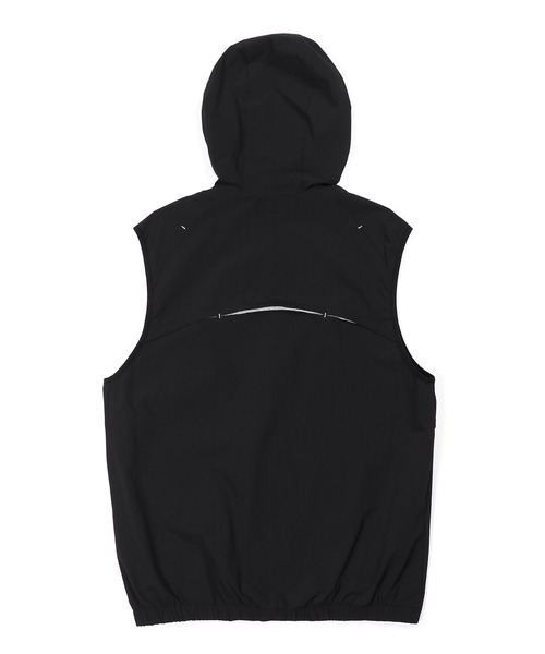 The DUFFER of ST.GEORGE（ザダファーオブセントジョージ）の「〔BLACK LABEL〕CORDURA RIPSTOP TRUCK VEST：セットアップ コーデュラリップストップ トラックベスト（ベスト・メンズ・ブラック・MEDIUM/LARGE/X-LARGE）」の7枚目の写真