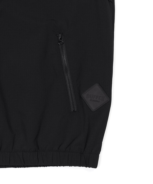 The DUFFER of ST.GEORGE（ザダファーオブセントジョージ）の「〔BLACK LABEL〕CORDURA RIPSTOP TRUCK VEST：セットアップ コーデュラリップストップ トラックベスト（ベスト・メンズ・ブラック・MEDIUM/LARGE/X-LARGE）」の10枚目の写真