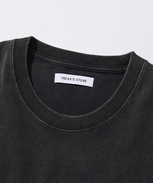 FREAK'S STORE(フリークスストア)の「リラックスフィット パウダー加工 ショートスリーブTシャツ(Tシャツ/カットソー・メンズ・ブラウン/レッド/ネイビー/パープル/チャコールグレー・MEDIUM/LARGE/SMALL)」の12枚目の写真