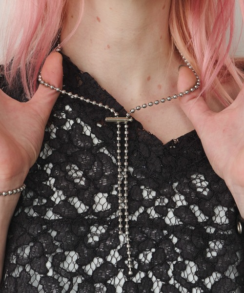 AFF AIVER(エイエフエフアイバー)の「AFF AIVER チェーンストッパーネックレス(ネックレス・メンズ・シルバー・FREE)」の19枚目の写真