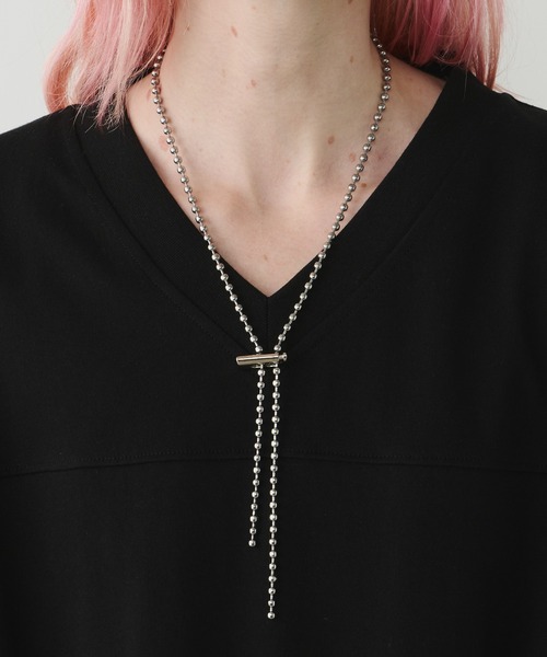 AFF AIVER(エイエフエフアイバー)の「AFF AIVER チェーンストッパーネックレス(ネックレス・メンズ・シルバー・FREE)」の18枚目の写真