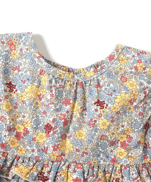 apres les cours（アプレレクール）の「【WEB限定/ジュニア対応】カラフルチュニック（チュニック・キッズ・オフホワイト/その他3/ストライプ/サーモンピンク・90/100/110/120/80/130/140）」の6枚目の写真