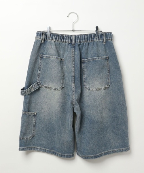 LAND MUSEUM(ランドミュージアム)の「LAND MUSEUM/バーミューダデニム(デニムパンツ・メンズ・ブラック/ブルー・FREE)」の3枚目の写真