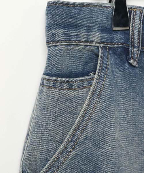 LAND MUSEUM(ランドミュージアム)の「LAND MUSEUM/バーミューダデニム(デニムパンツ・メンズ・ブラック/ブルー・FREE)」の7枚目の写真