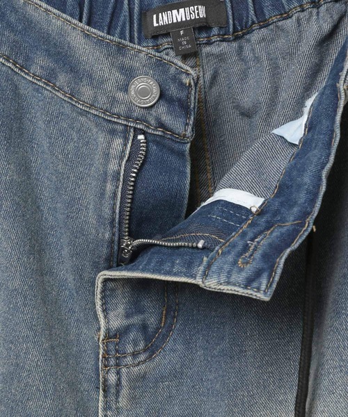 LAND MUSEUM(ランドミュージアム)の「LAND MUSEUM/バーミューダデニム(デニムパンツ・メンズ・ブラック/ブルー・FREE)」の9枚目の写真