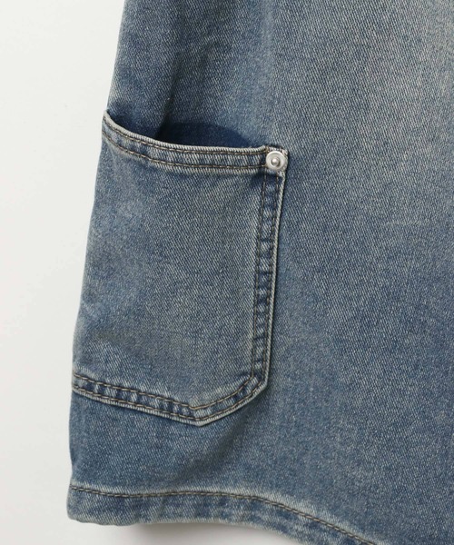 LAND MUSEUM(ランドミュージアム)の「LAND MUSEUM/バーミューダデニム(デニムパンツ・メンズ・ブラック/ブルー・FREE)」の12枚目の写真