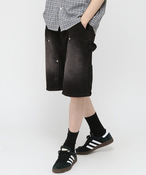 LAND MUSEUM(ランドミュージアム)の「LAND MUSEUM/バーミューダデニム(デニムパンツ・メンズ・ブラック/ブルー・FREE)」の20枚目の写真