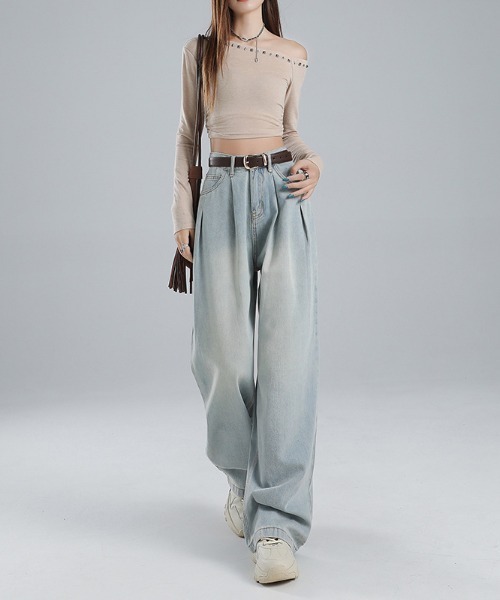 REBALANCE（リバランス）の「ワイドレディースパンツ（その他パンツ・レディース・A/C/B・X-LARGE/LARGE/MEDIUM）」の2枚目の写真