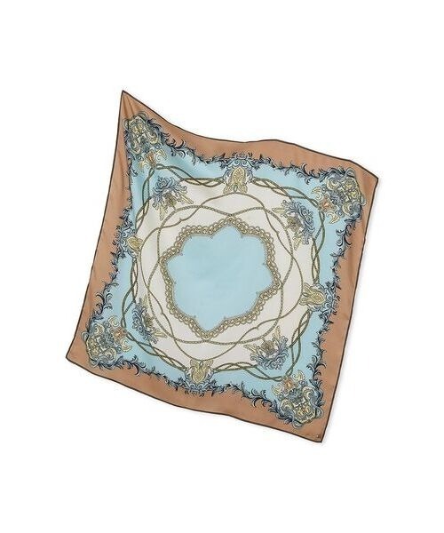 SNIDEL（スナイデル）の「ラップスカーフ（バンダナ/スカーフ・レディース・ライトピンク/ライトブルー/ベージュ・FREE）」の2枚目の写真