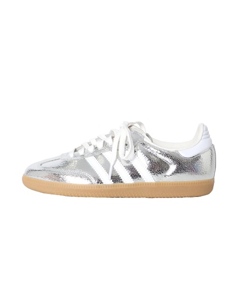 adidas Originals（アディダスオリジナルス）の「adidas originals / SAMBA OG W(サンバオージー NRY20 JR0035)（スニーカー・レディース・シルバー・23.5cm/24cm/24.5cm）」の3枚目の写真