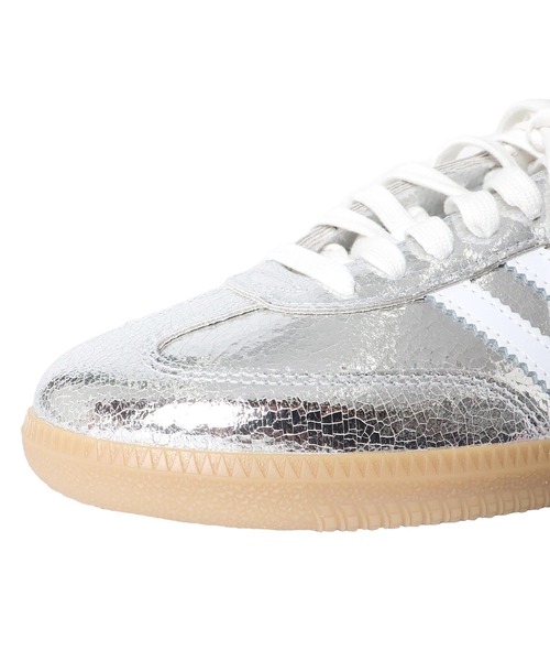adidas Originals（アディダスオリジナルス）の「adidas originals / SAMBA OG W(サンバオージー NRY20 JR0035)（スニーカー・レディース・シルバー・23.5cm/24cm/24.5cm）」の6枚目の写真