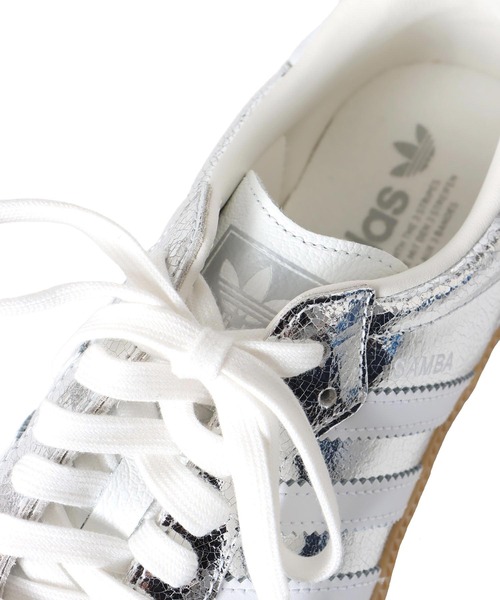 adidas Originals（アディダスオリジナルス）の「adidas originals / SAMBA OG W(サンバオージー NRY20 JR0035)（スニーカー・レディース・シルバー・23.5cm/24cm/24.5cm）」の7枚目の写真