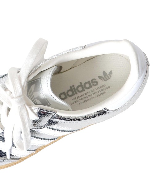 adidas Originals（アディダスオリジナルス）の「adidas originals / SAMBA OG W(サンバオージー NRY20 JR0035)（スニーカー・レディース・シルバー・23.5cm/24cm/24.5cm）」の9枚目の写真