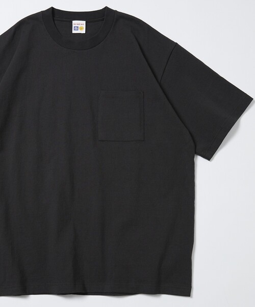 FREAK'S STORE(フリークスストア)の「HEAVY WEIGHT / ヘビーウェイト ショートスリーブクルーネック ポケットTシャツ/10.5オンス(Tシャツ/カットソー・メンズ・その他9/チャコールグレー/ブラック/ワインレッド/ベージュ/ライトグレー/ホワイト・LARGE/MEDIUM/SMALL)」の22枚目の写真