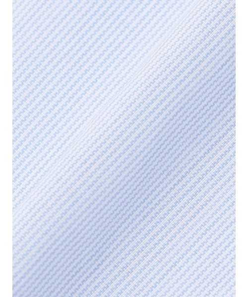Perfect Suit FActory（パーフェクトスーツファクトリー）の「【形態安定】半袖ワイシャツ【クラシコ】ボタンダウン　グレー/サックス/ネイビー/ラベンダー（ビジネスシャツ・メンズ・サックスブルー/グレー/ラベンダー/ネイビー・3L/LL/L/M/S）」の7枚目の写真