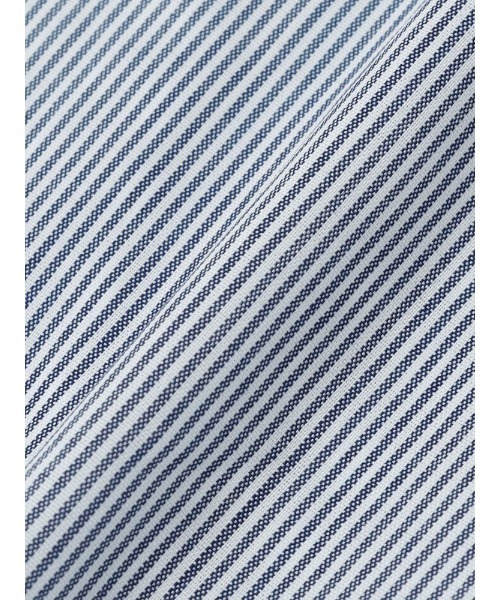 Perfect Suit FActory（パーフェクトスーツファクトリー）の「【形態安定】半袖ワイシャツ【クラシコ】ボタンダウン　グレー/サックス/ネイビー/ラベンダー（ビジネスシャツ・メンズ・サックスブルー/グレー/ラベンダー/ネイビー・3L/LL/L/M/S）」の9枚目の写真
