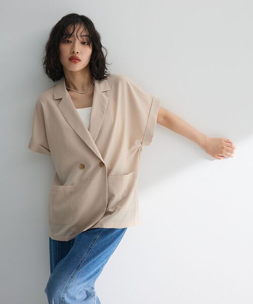 6/10まで。グレディブリリアン　フレンチスリーブテーラードジャケット Gready Brilliant（グレディブリリアン）の「Liテーラード