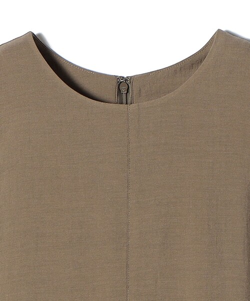 SHIPS（シップス）の「〈手洗い可能〉シルク混 シアー ノースリーブ ワンピース（ワンピース・レディース・ピンク系/ライトブラウン/ブラック・ONE SIZE）」の15枚目の写真