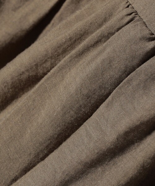 SHIPS（シップス）の「〈手洗い可能〉シルク混 シアー ノースリーブ ワンピース（ワンピース・レディース・ピンク系/ライトブラウン/ブラック・ONE SIZE）」の19枚目の写真