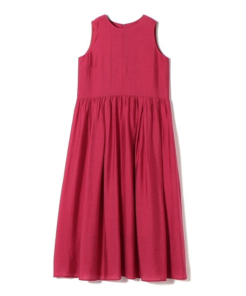 SHIPS（シップス）の「〈手洗い可能〉シルク混 シアー ノースリーブ ワンピース（ワンピース・レディース・ピンク系/ライトブラウン/ブラック・ONE SIZE）」の20枚目の写真