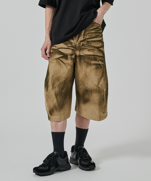 パンツ NVRFRGT 3D TWISTED SHORTS 3D TWISTED SHORTS(1 BLUE): NVRFRGT: MENS｜CONZ ONLINE STORE