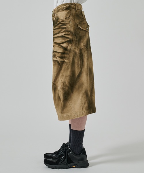 パンツ NVRFRGT 3D TWISTED SHORTS 3D TWISTED SHORTS（デニムパンツ）｜NVRFRGT（ネヴァーフォーゲット