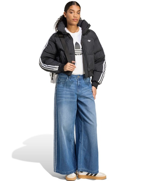 adidas ADICOLOR CROPPED SYNTHETIC DOWN PUFFER / アディダス アディ