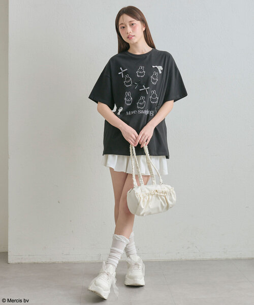 セール】miffy ribbon Big T（Tシャツ/カットソー）｜OLIVE des