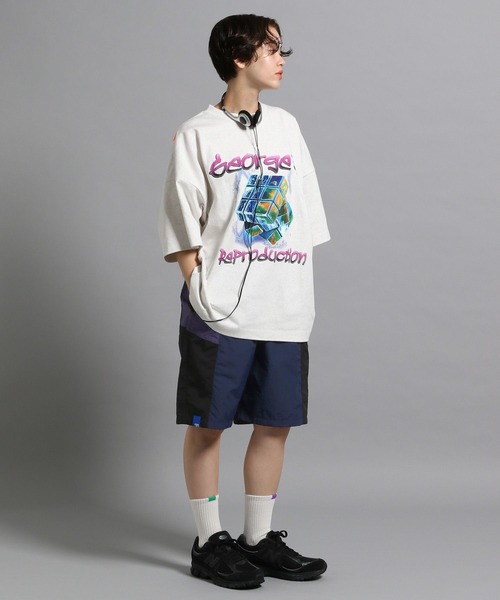 GEORGE'S(ジョージズ)の「スイッチングショートパンツ(その他パンツ・メンズ・ブラック/ネイビー・MEDIUM/LARGE)」の11枚目の写真