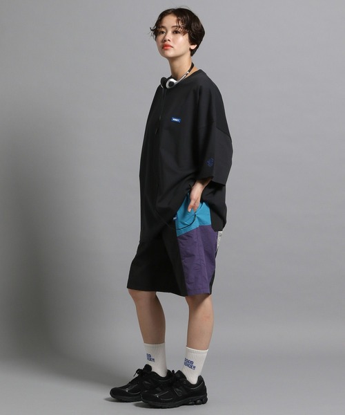 GEORGE'S(ジョージズ)の「スイッチングショートパンツ(その他パンツ・メンズ・ブラック/ネイビー・MEDIUM/LARGE)」の4枚目の写真