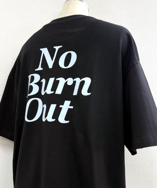 SHEENA(シーナ)の「Burn OutロゴオーバーサイズTシャツ(Tシャツ/カットソー・レディース・ホワイト/ブラック・M)」の13枚目の写真