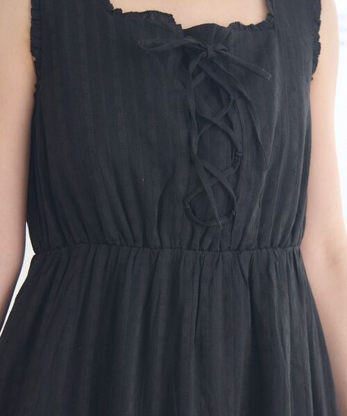 RETRO GIRL（レトロガール）の「リボンレースロングOP（ワンピース・レディース・ナチュラル/ホワイト/ブラック・FREE）」の10枚目の写真