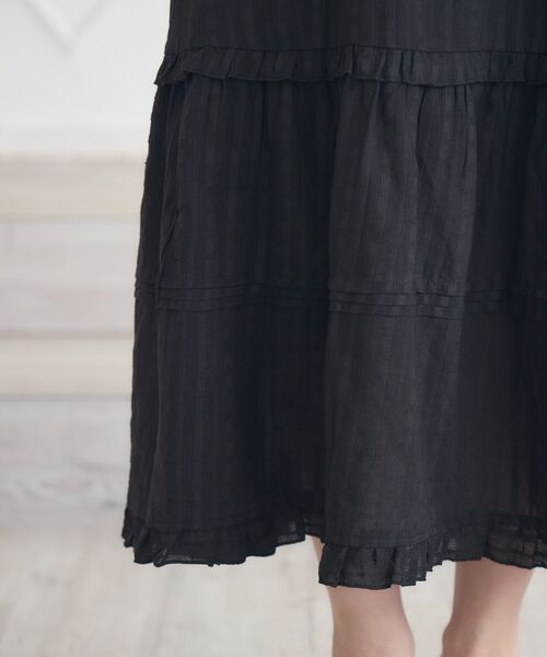 RETRO GIRL（レトロガール）の「リボンレースロングOP（ワンピース・レディース・ナチュラル/ホワイト/ブラック・FREE）」の13枚目の写真