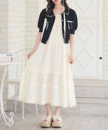 RETRO GIRL | リボンレースロングOP(ワンピース)