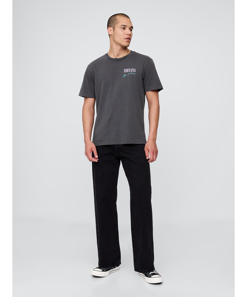 GAP(ギャップ)の「● ニルヴァーナ リラックス グラフィックTシャツ NIRVANA IN UTERO(Tシャツ/カットソー・メンズ・ブラック・L/XL/XS/S/M)」の15枚目の写真