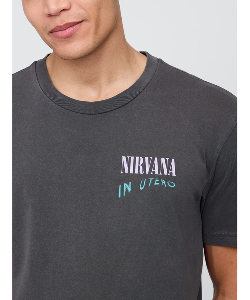 【限定品】ニルヴァーナ × リプレイ Tシャツ REPLAY NIRVANA REPLAY リプレイ NIRVANA ニルヴァーナ Tシャツ バンドTシャツ