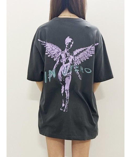 ○ ニルヴァーナ リラックス グラフィックTシャツ NIRVANA IN UTERO（T